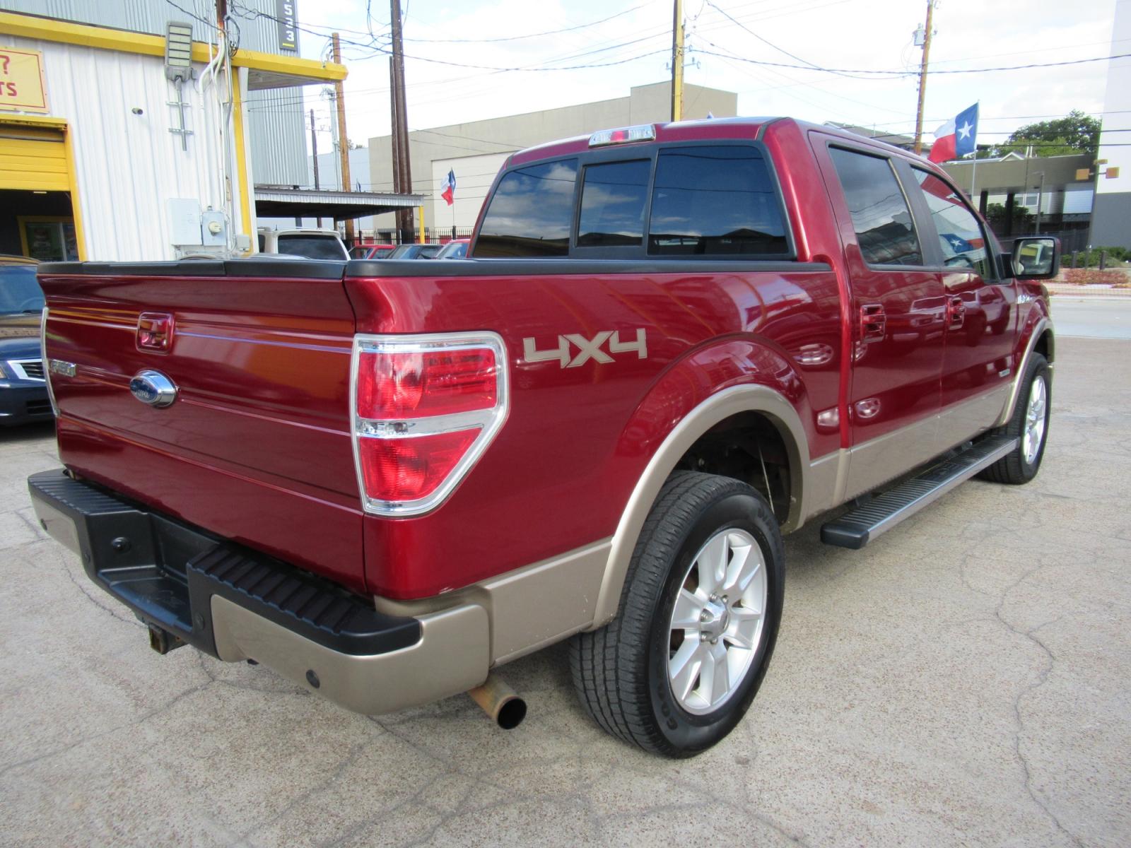 2013 Red /Tan Ford F-150 Lariat (1FTFW1ET3DK) with an 3.5 engine, Automatic transmission, located at 1511 North Shepherd Dr., Houston, TX, 77008, (281) 657-1221, 29.798361, -95.412560 - 2013 FORD F-150 LARIAT VIN: 1FTFW1ET3DKD79524 1 F T F W 1 E T 3 D K D 7 9 5 2 4 CREW PICKUP 3.5L V6 F DOHC 24V GASOLINE REAR WHEEL DRIVE W/ 4X4 - Photo #30